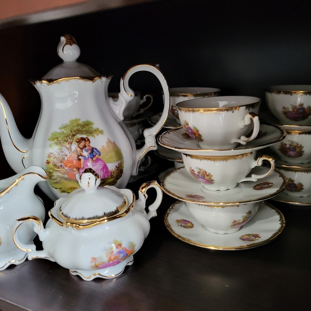 Kronester Bavarian tea set - made in germany 29 pcs